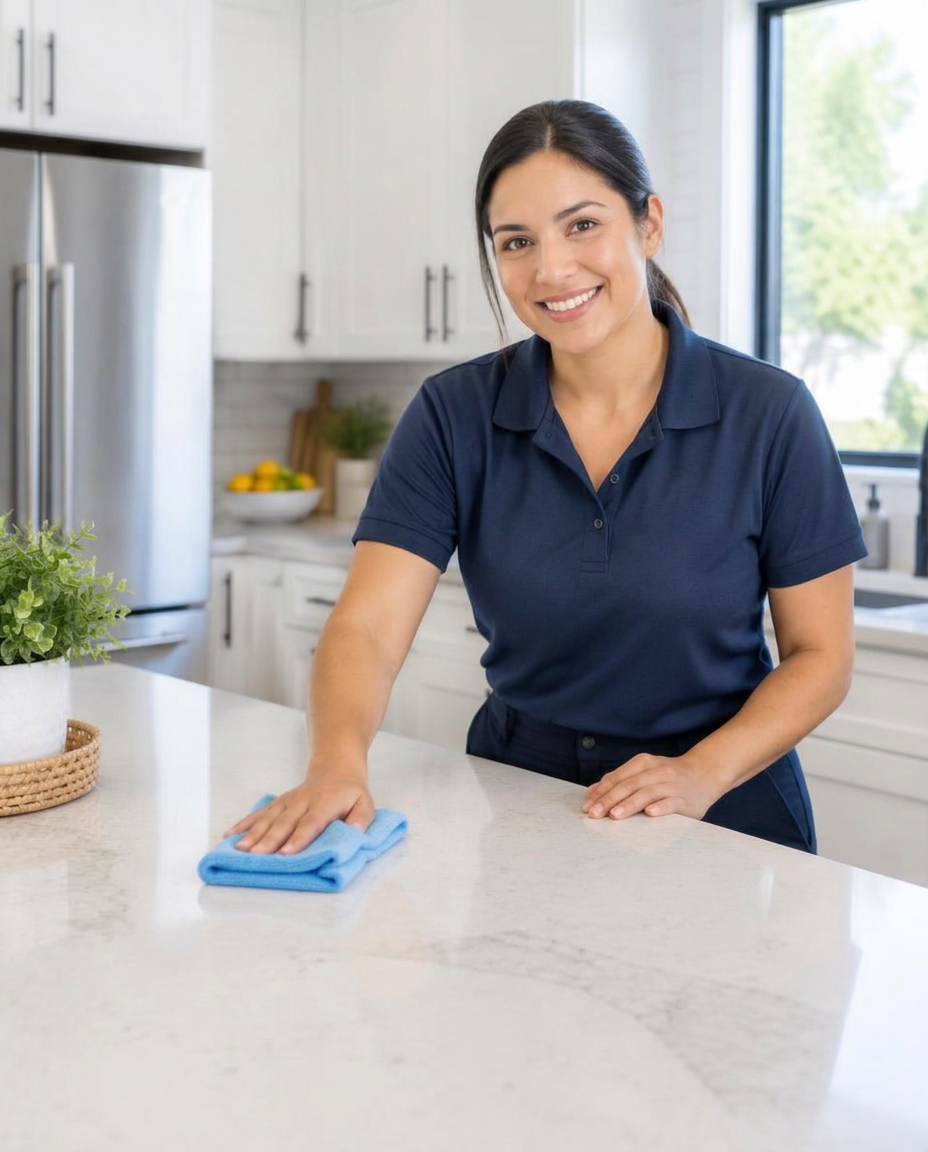 Smiling Homefront Clean professional